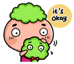 Funky Broccoli sticker #9424921
