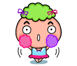 Funky Broccoli sticker #9424923