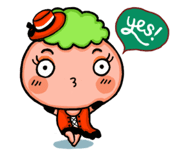 Funky Broccoli sticker #9424924