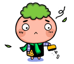 Funky Broccoli sticker #9424927