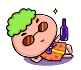 Funky Broccoli sticker #9424928