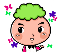 Funky Broccoli sticker #9424930