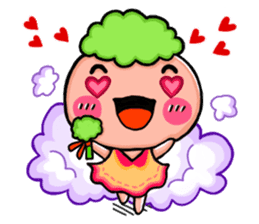 Funky Broccoli sticker #9424932