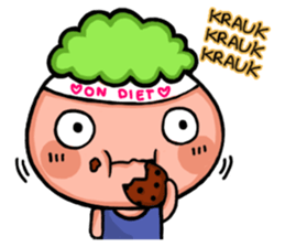 Funky Broccoli sticker #9424933