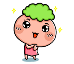 Funky Broccoli sticker #9424936