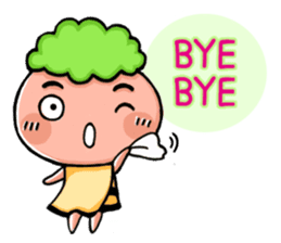 Funky Broccoli sticker #9424943