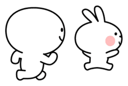 Spoiled Rabbit [Smile Person] sticker #9425113