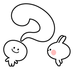 Spoiled Rabbit [Smile Person] sticker #9425135