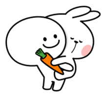 Spoiled Rabbit [Smile Person] sticker #9425140