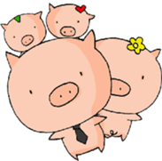 Love Love Pig_3 sticker #9425349