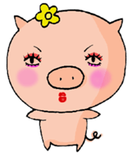 Love Love Pig_3 sticker #9425353