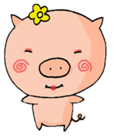 Love Love Pig_3 sticker #9425373