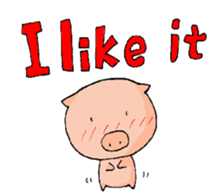 Love Love Pig_3 sticker #9425374