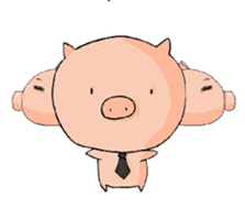 Love Love Pig_3 sticker #9425378