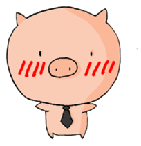 Love Love Pig_3 sticker #9425382