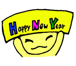 new years stickers sticker #9425873
