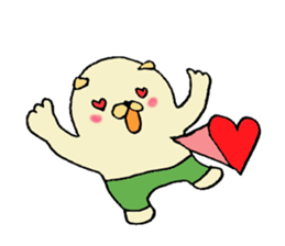 Japanese midget Shiba Kolo3 sticker #9426384