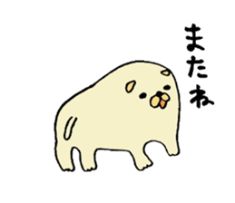 Japanese midget Shiba Kolo3 sticker #9426401