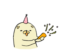 Japanese midget Shiba Kolo3 sticker #9426404