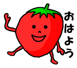 Strawberry ichigo sticker #9426753