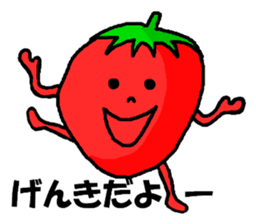 Strawberry ichigo sticker #9426760