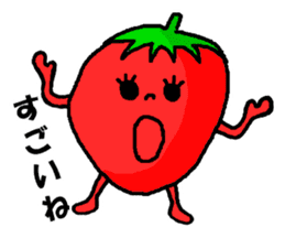 Strawberry ichigo sticker #9426765