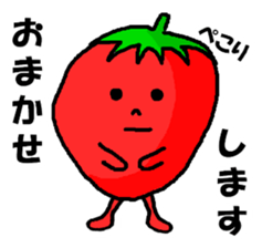 Strawberry ichigo sticker #9426768