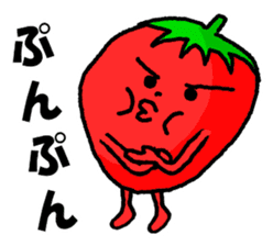 Strawberry ichigo sticker #9426773