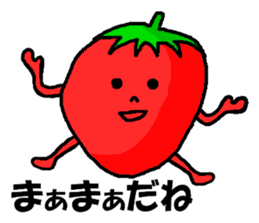 Strawberry ichigo sticker #9426775