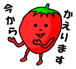 Strawberry ichigo sticker #9426777