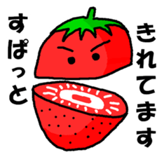 Strawberry ichigo sticker #9426780