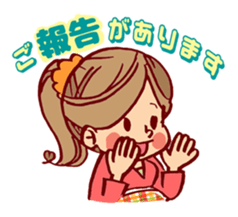 Happy pregnancy life sticker #9427024