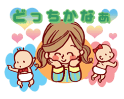 Happy pregnancy life sticker #9427036