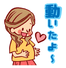 Happy pregnancy life sticker #9427044