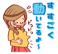 Happy pregnancy life sticker #9427045