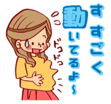 Happy pregnancy life sticker #9427045