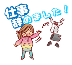 Happy pregnancy life sticker #9427050