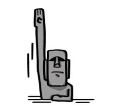 Moai World sticker #9427253