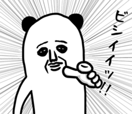 panda ossan sticker #9427426