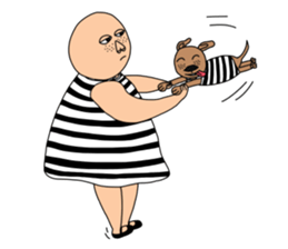 Lady Fatty and Boobi sticker #9427495