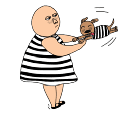 Lady Fatty and Boobi sticker #9427495