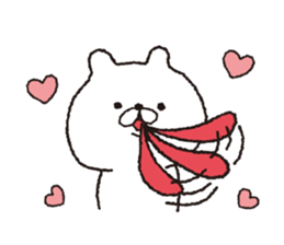 Tongue Long Bear sticker #9427546
