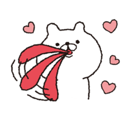 Tongue Long Bear sticker #9427547