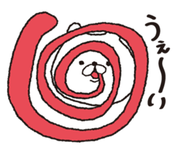 Tongue Long Bear sticker #9427559