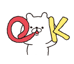 Tongue Long Bear sticker #9427561