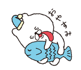 Tongue Long Bear sticker #9427563