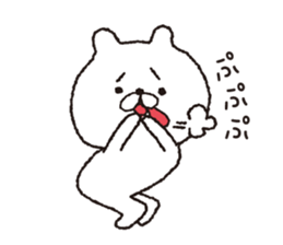 Tongue Long Bear sticker #9427564