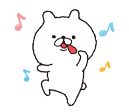 Tongue Long Bear sticker #9427568