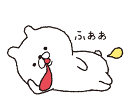 Tongue Long Bear sticker #9427572