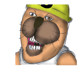 Seal work in construction site[India] sticker #9427781